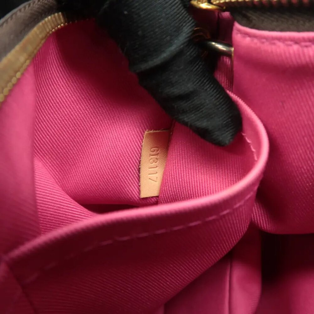 100% Authentic Louis Vuitton Lorette Brown Monogram Canvas Shoulder Bag - Picture 10 of 12